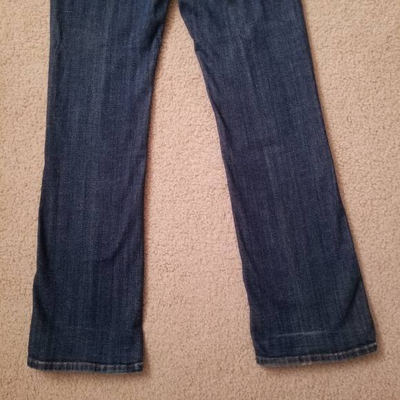 Lee Dark Wash Slender Waist Sequin Bootcut Jeans - Picture 9 of 14